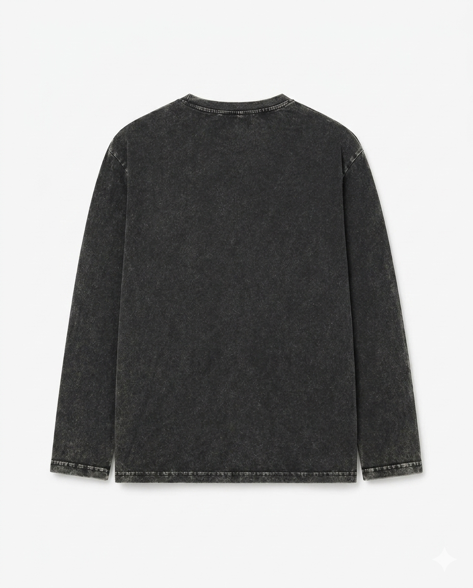 Remera Regular "DEEP PRESSURE" Mangas largas vista 2